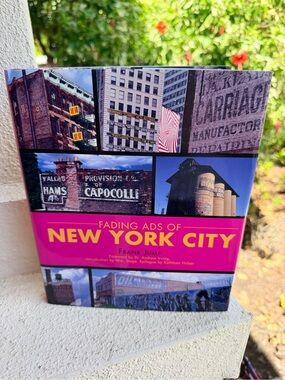 Fading Ads of New York City Frank Jump SIGNED Inscribed Hardcover 2011 NYC